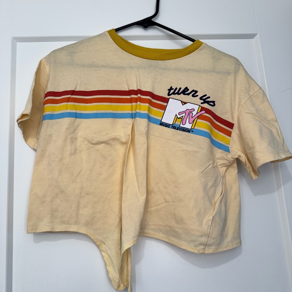 MTV Kids' Yellow Graphic T-Shirt
